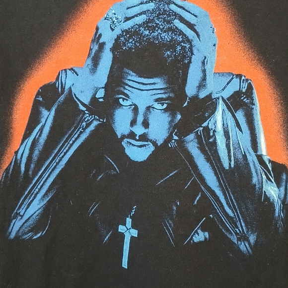 The Weeknd Starboy Long Sleeve Album Shirt Black Men’s Size Medium XO - Picture 2 of 9